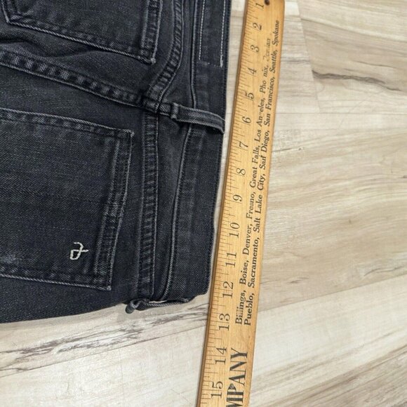 Women’s Rag And Bone Jeans Skinny Black Size 24 - Picture 9 of 9